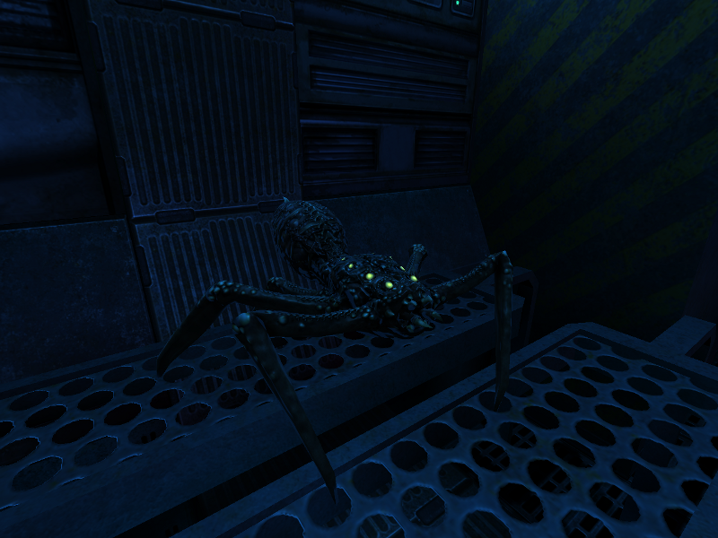 Dretch with rim lighting