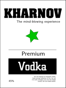 kharnov vodka, the mind-blowing experience
